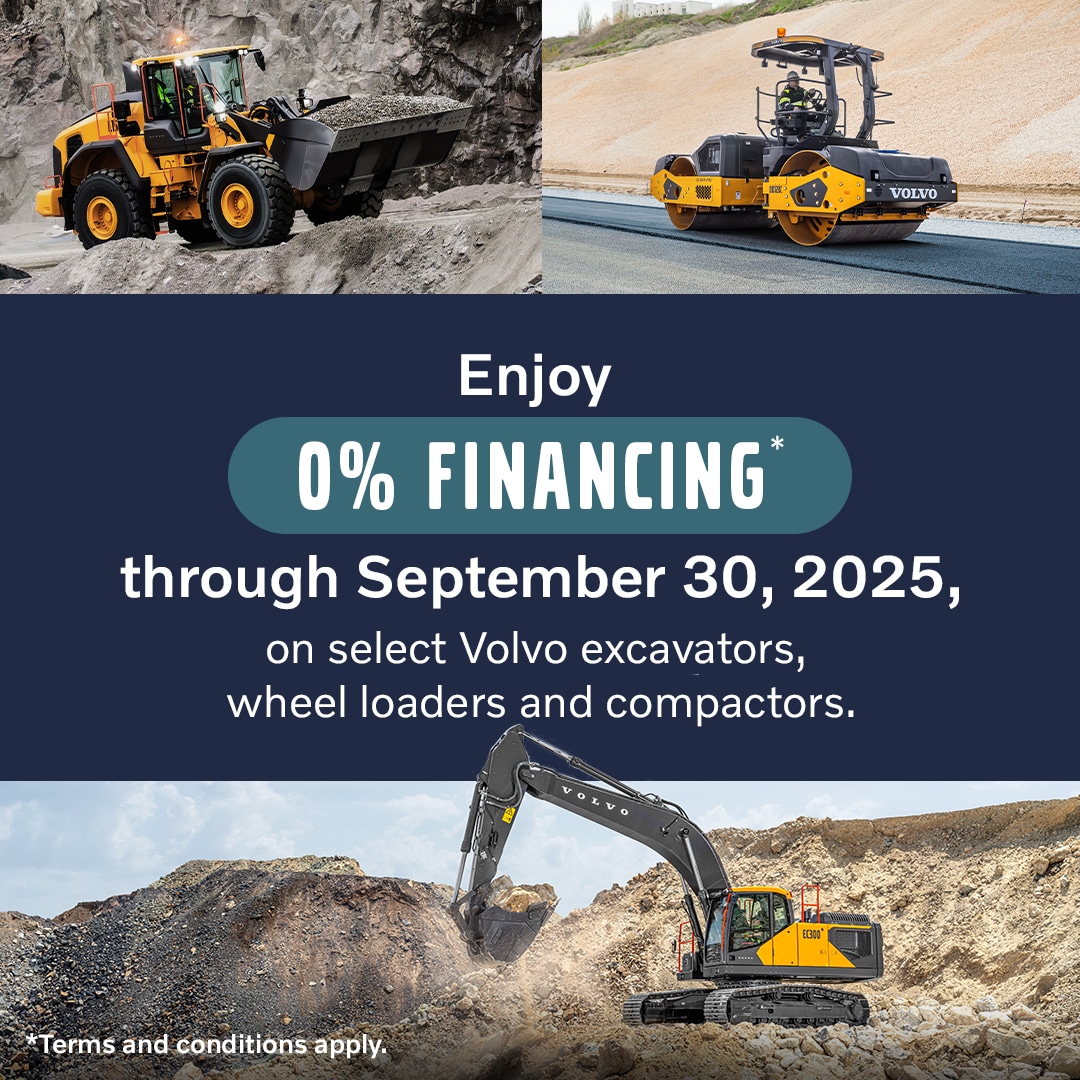 For select Volvo Equipment